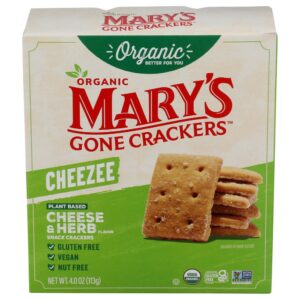 Marys Crackers Cheezee Herb 4oz
