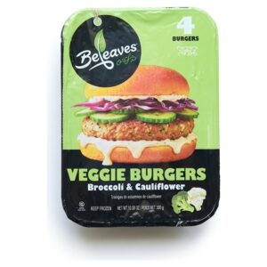 Beleaves Broccoli & Cauliflower Veggie Burgers 10.58oz