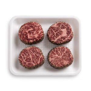 Beef Chuck Eye Steak Pepper Crusted