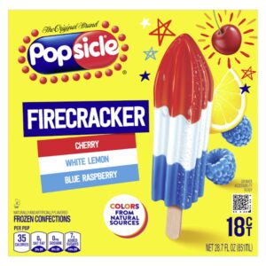 Popsicle Firecracker Ice Pops 18ct