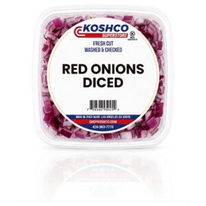Onion Red, Diced