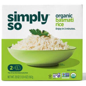 Simply So Rice Basmati Organic 20oz