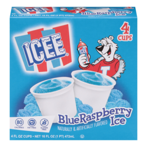 Icee Blue Raspberry Freeze Cups 4ct