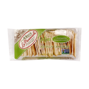 La Panzanella Roasted Garlic Croccantini Crackers 6oz