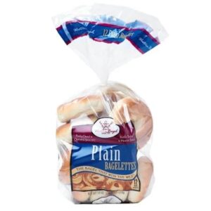 Western Bagel Plain Mini Bagelettes 12pk
