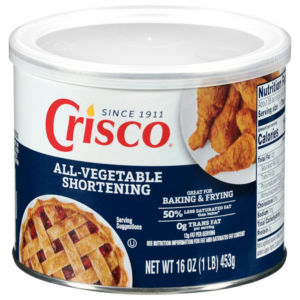 Crisco Vegetable Shortening Can 16oz