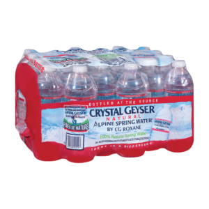 Crystal Geyser Spring Water 16.9oz 24pk