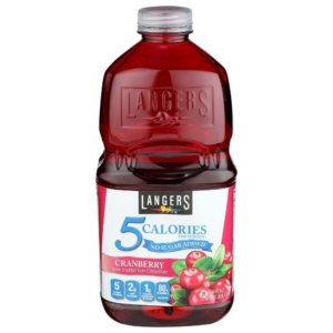 Langers 5 Calories Cranberry Juice 64oz
