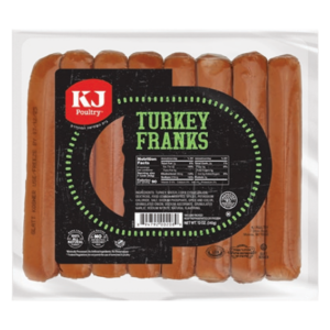 KJ Turkey Franks 12oz